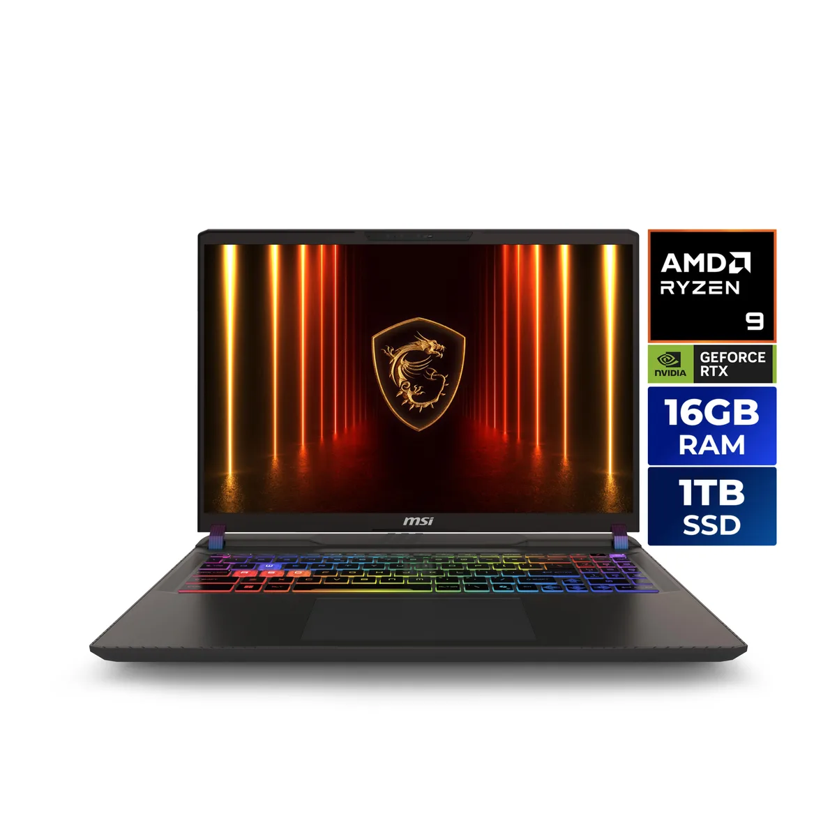 MSI MSI Vector A16 HX A8WHG-048US gaming laptop — product photo