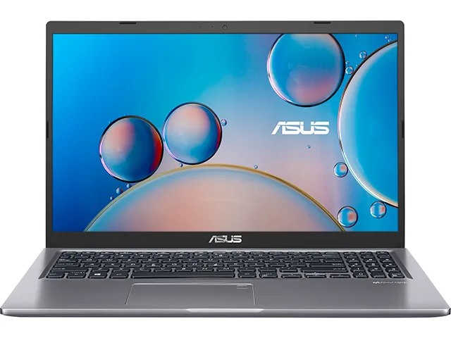 Slate Gray VivoBook 15 laptop, 15.6 inch non-touch FHD anti-glare display, chiclet keyboard with num-key, fingerprint reader