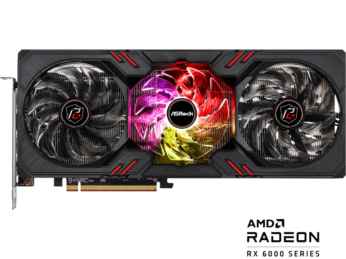 ASRock ASRock RX6600XT PGD 8GO graphics card — photo du produit