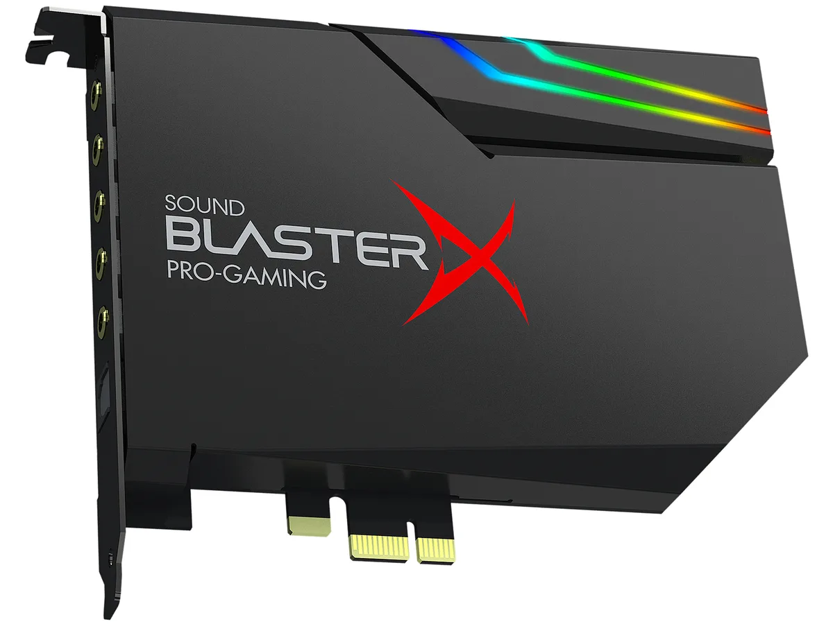 Creative Labs Creative Labs 70SB174000003 Sound BlasterX AE-5 Plus sound card — produktfoto