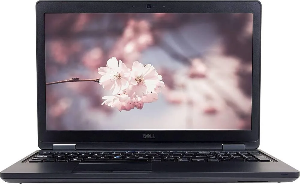 Silver Dell Latitude 5580 15.6 inch laptop closed view