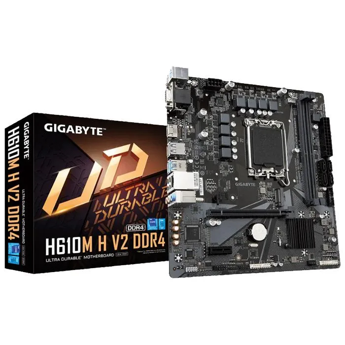 GIGABYTE GIGABYTE H610M H V2 DDR4 Intel motherboard LGA1700 — product photo
