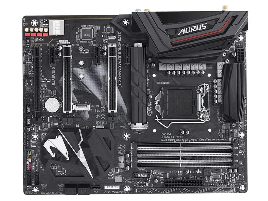 GIGABYTE GIGABYTE Z370 AORUS ULTRA GAMING 2.0 Intel motherboard — photo du produit