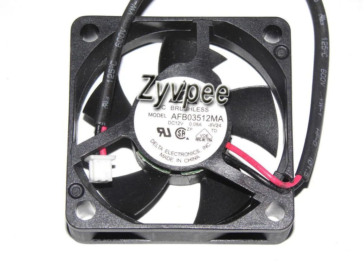 Zyvpee Zyvpee AFB03512MA 35*10mm 12V 0.08A 2-pin case fan — 商品照片