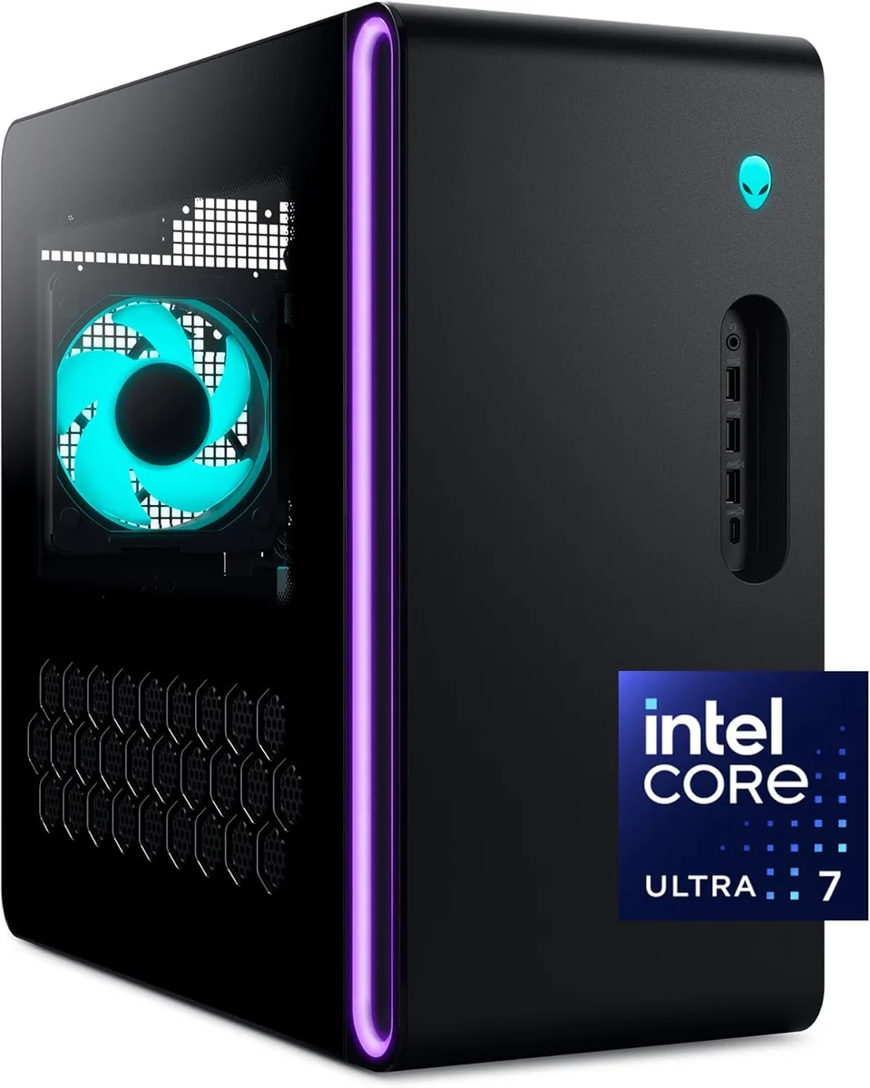 DELL DELL DACT1250-7483BLK-PUS Gaming PC Intel Core Ultra 7 265F 32GB RTX 5060 Ti 1TB — product photo