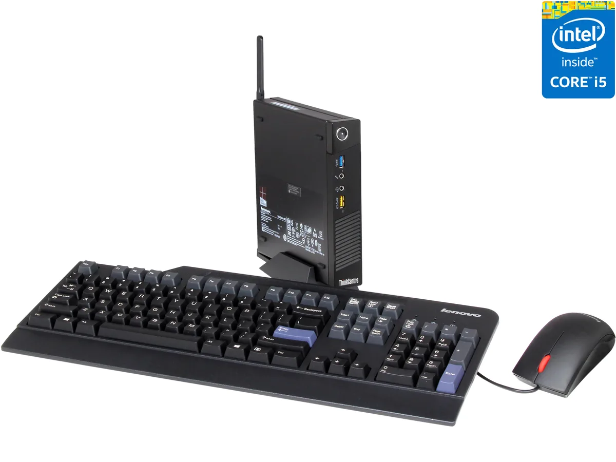 Lenovo Lenovo ThinkCentre M73 10AY001YUS i5-4570T 4GB DDR3 500GB+8GB desktop PC — photo du produit