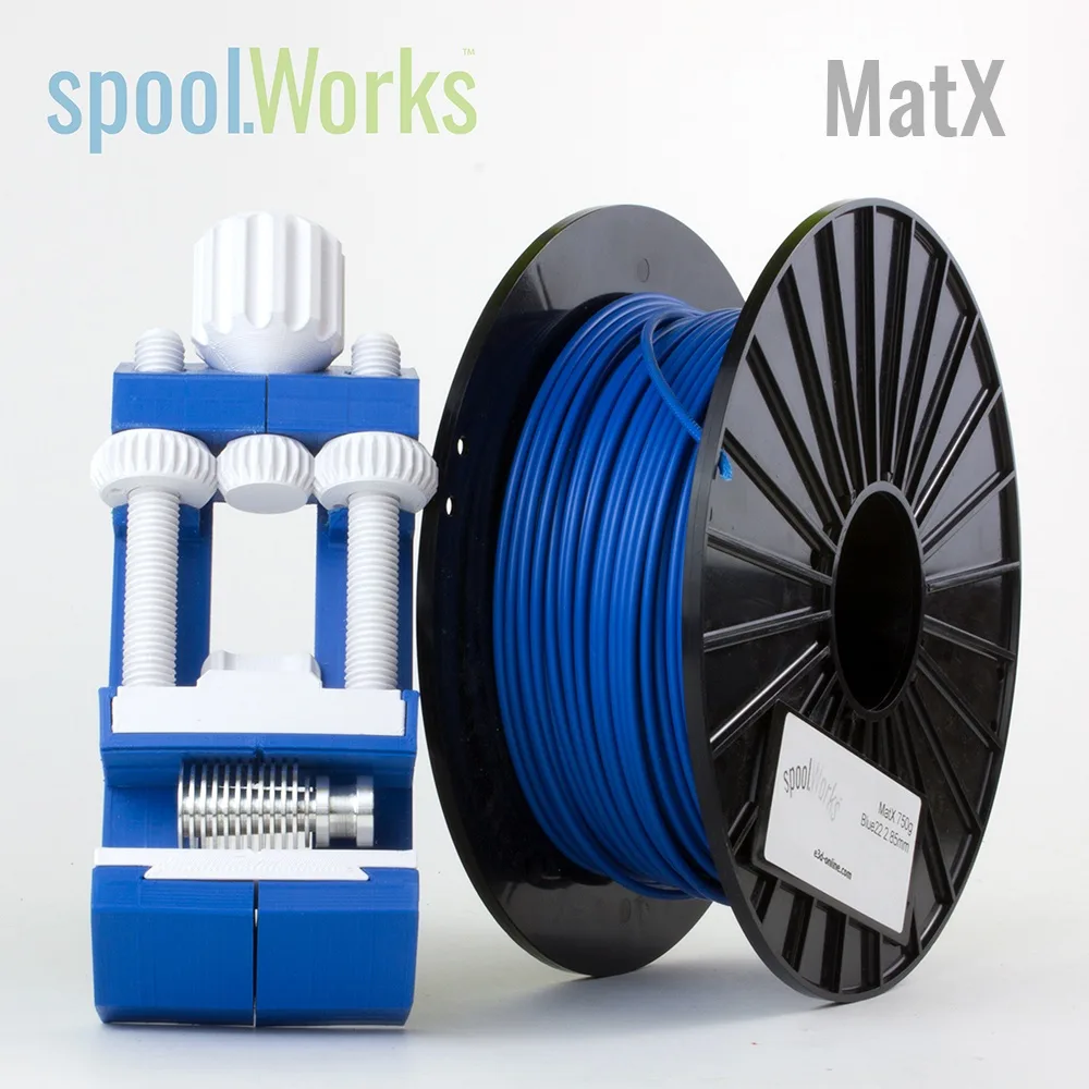 E3D Online E3D Online spoolWorks MatX ASA Filament 2.85mm 750g Oxford Blue22 3D printers accessory — foto del prodotto