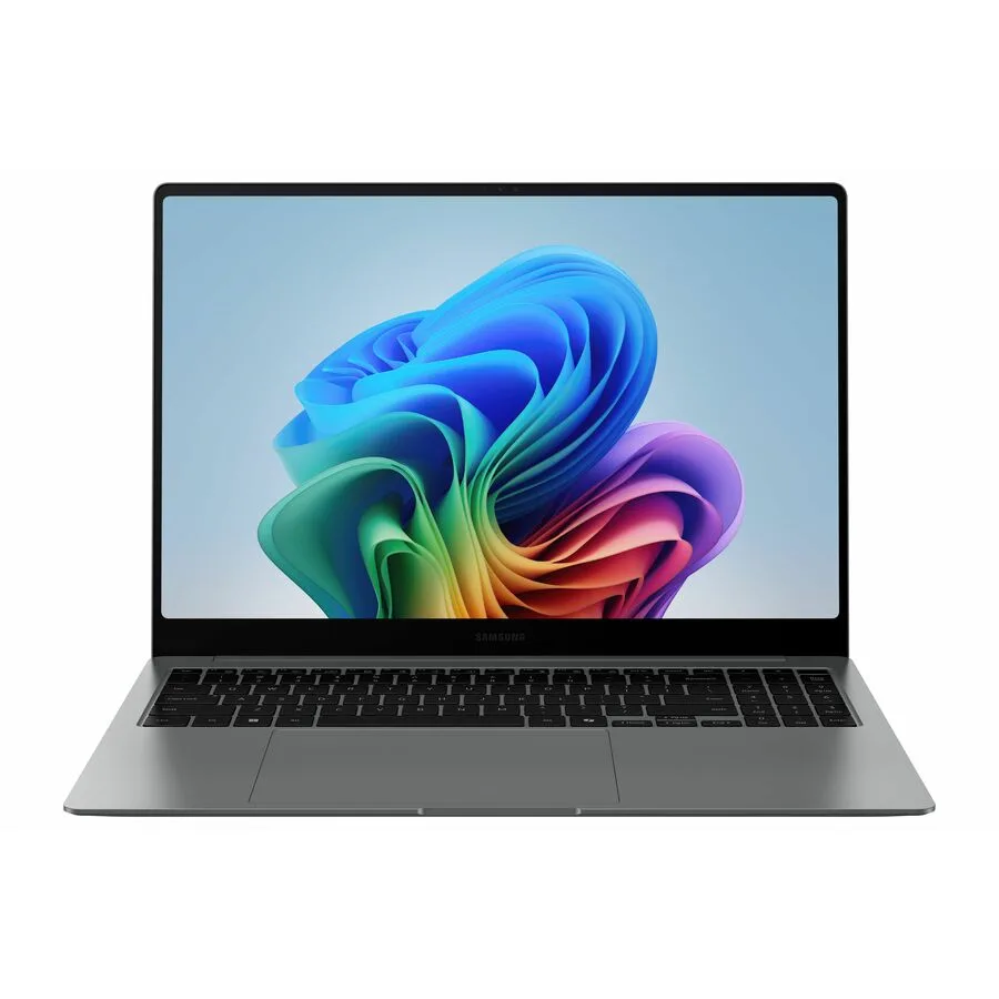 Gray 14 inch laptop with thin bezels and a smooth matte finish
