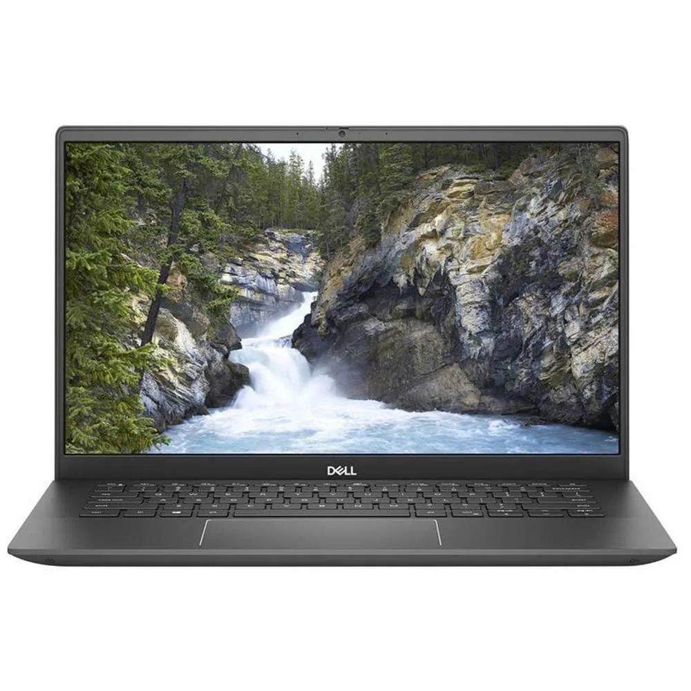 Silver 16-inch Dell Vostro 5620 laptop closed on a desk