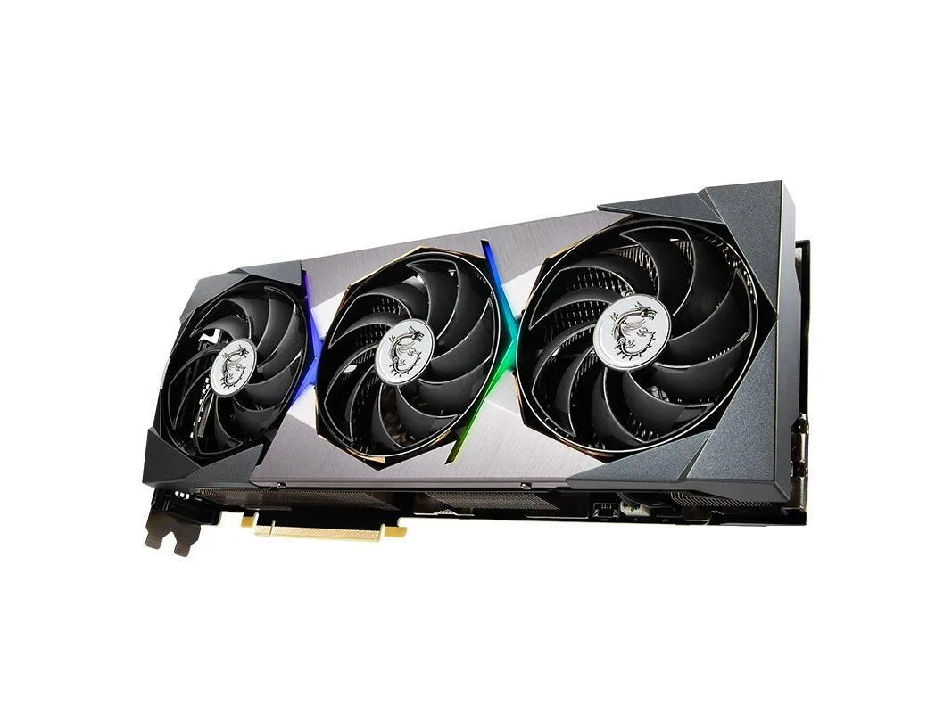 MSI MSI GeForce RTX 3090 SUPRIM X 24G graphics card — product photo
