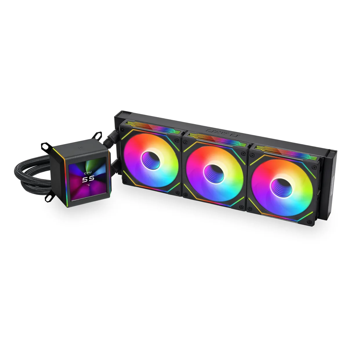 Lian Li Lian Li GA2ALCD36INB Galahad II LCD SL-INF 360 liquid cooler — photo du produit