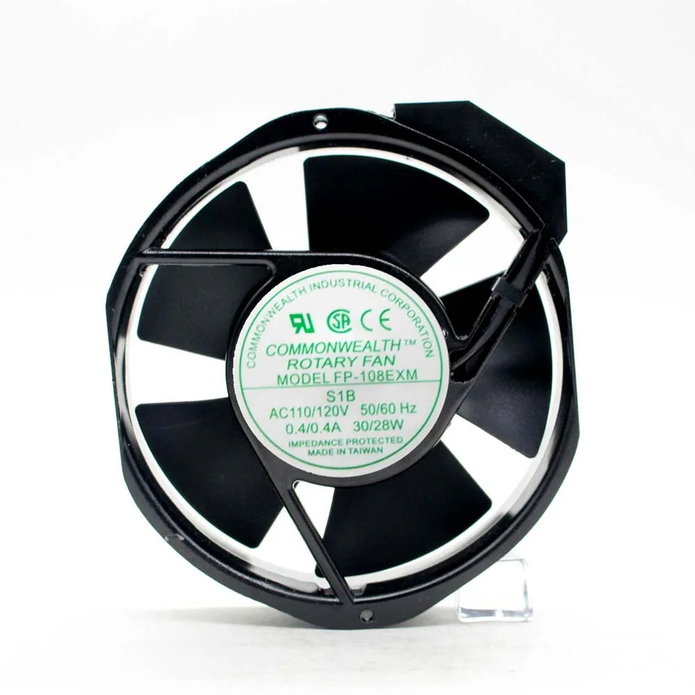 Zyvpee Zyvpee FP-108EXM S1B 170mm AC 115V 2 Ball 2 Pin Case Fan — foto do produto