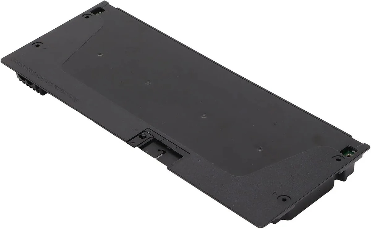 Compact rectangular black ABS power supply unit with smooth sealed casing and integrated connector for Slim 2000