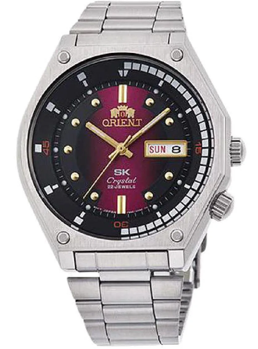 Orient Orient RA-AA0B02R19B Automatic Watch 42 mm Silver Black Pink Dial — 제품 사진