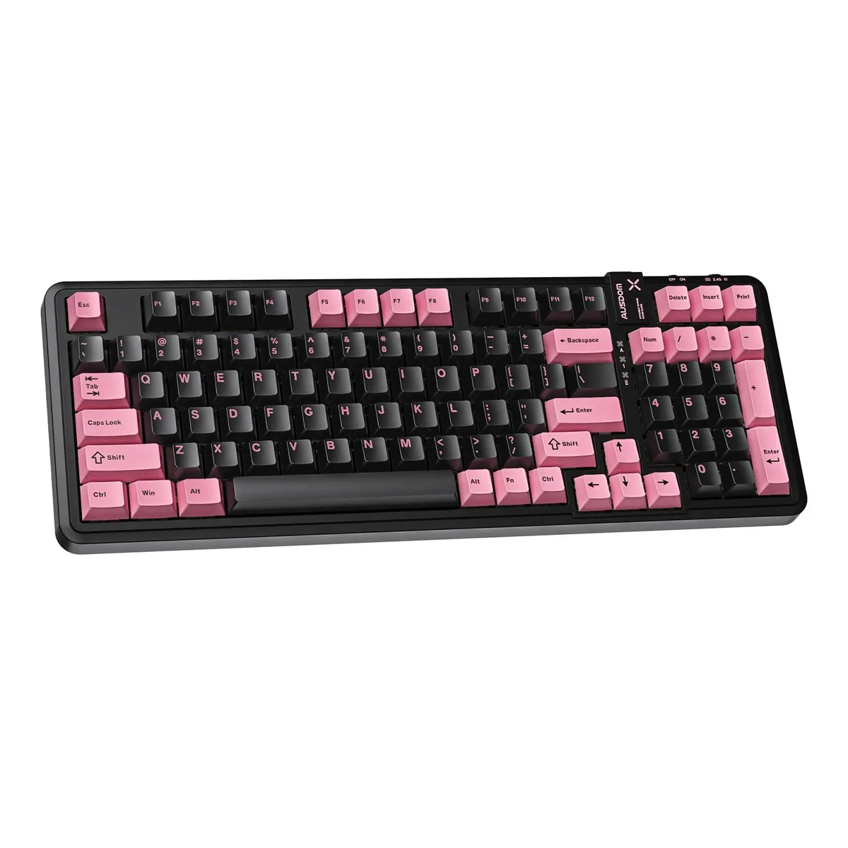 Vszerda Vszerda 98Pro Wireless Mechanical Gaming Keyboard Black&Pink 97 Keys — fotografia produktu