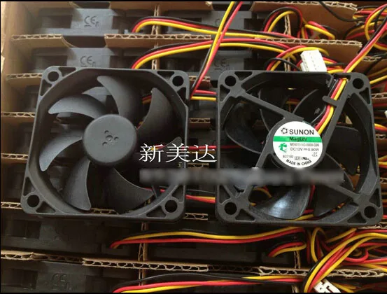 OEM Industries OEM Industries ME60151V3-0000-G99 60mm Maglev 12V 0.9W 3 Pin Fan — produktbild