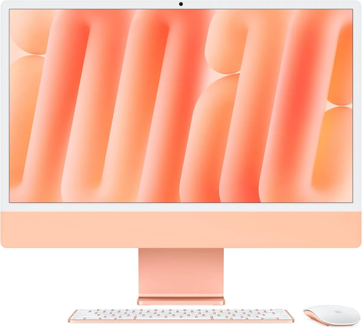 Apple Apple iMac 24 2024 M4 10-core CPU 10-core GPU 16GB 256GB Orange — صورة المنتج
