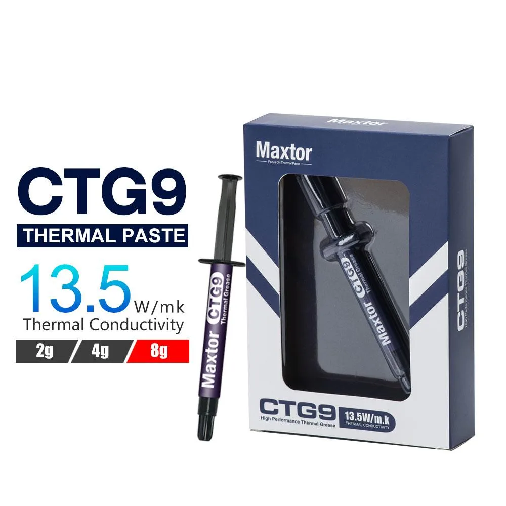 Maxtor Thermal Maxtor Thermal CTG 9EL thermal paste 2.0g 13.5W/mK — ภาพสินค้า