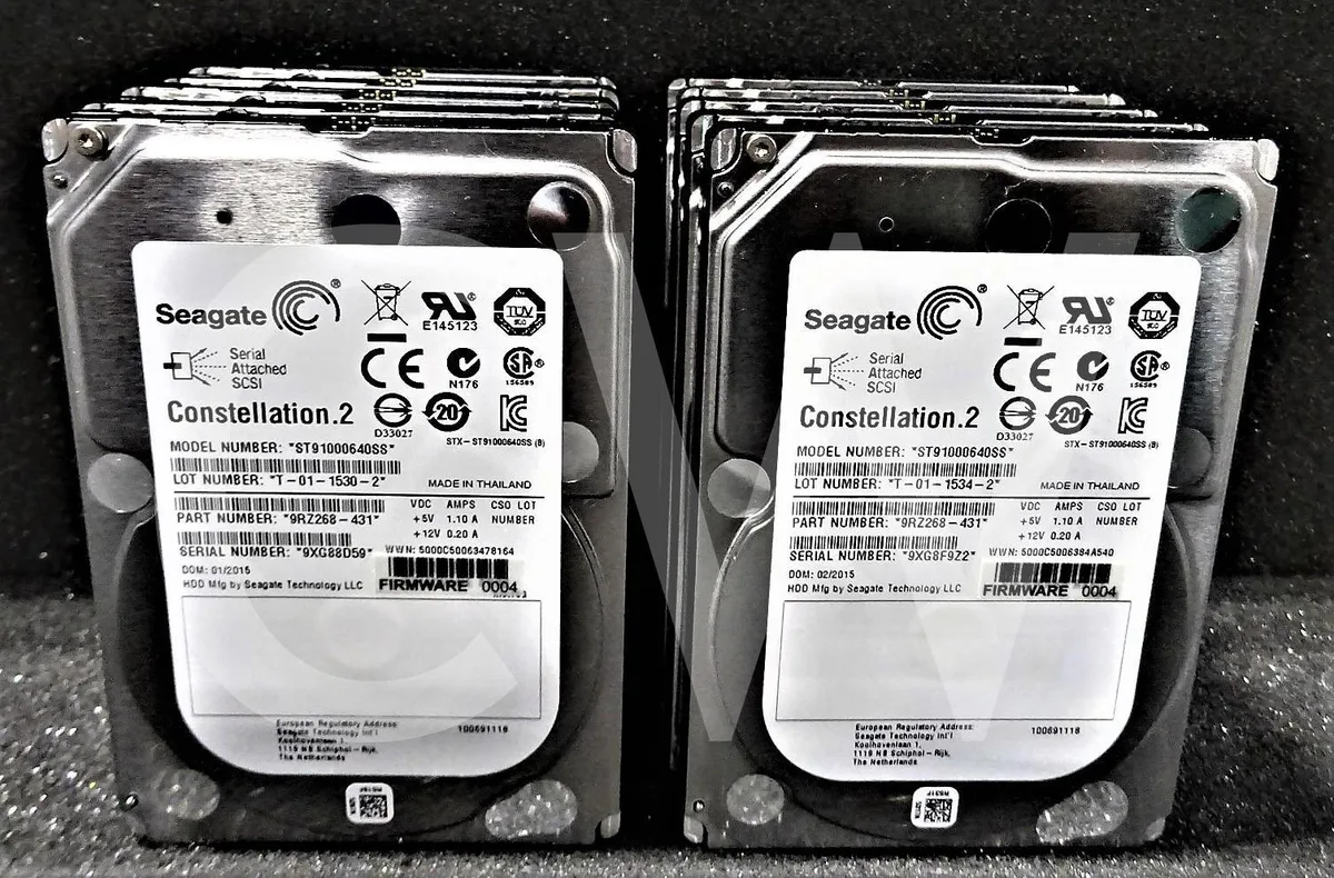 Seagate Seagate ST91000640SS 1TB 7200RPM SAS 2.5in internal hard drive — 商品写真