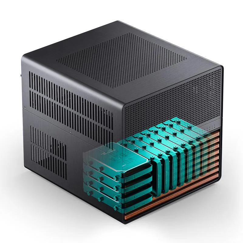 JONSBO JONSBO N5 NAS PC Case 12+4 Drive Bays Black — product photo