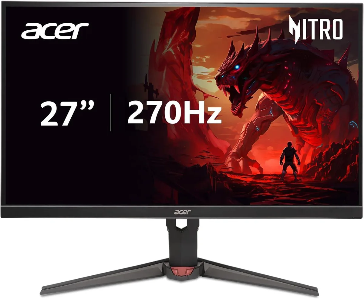 Acer America Acer America Nitro XVA270U Z1bmiiprx 27" 2560x1440 270Hz IPS gaming monitor — product photo