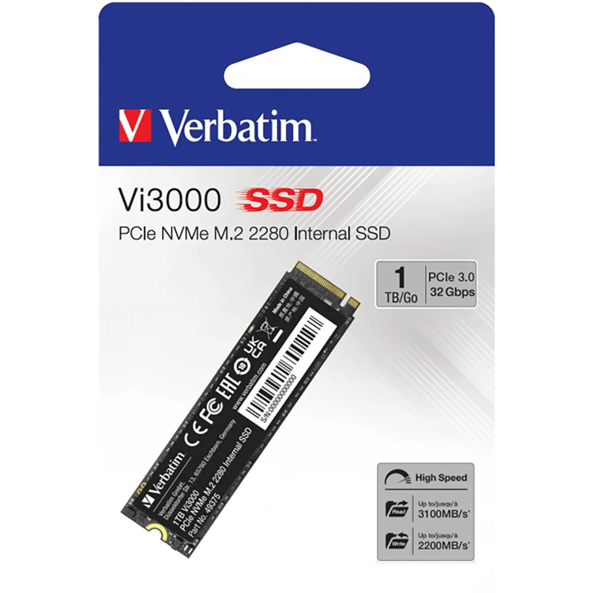 VERBATIM VERBATIM Vi3000 1TB Internal SSD — product photo
