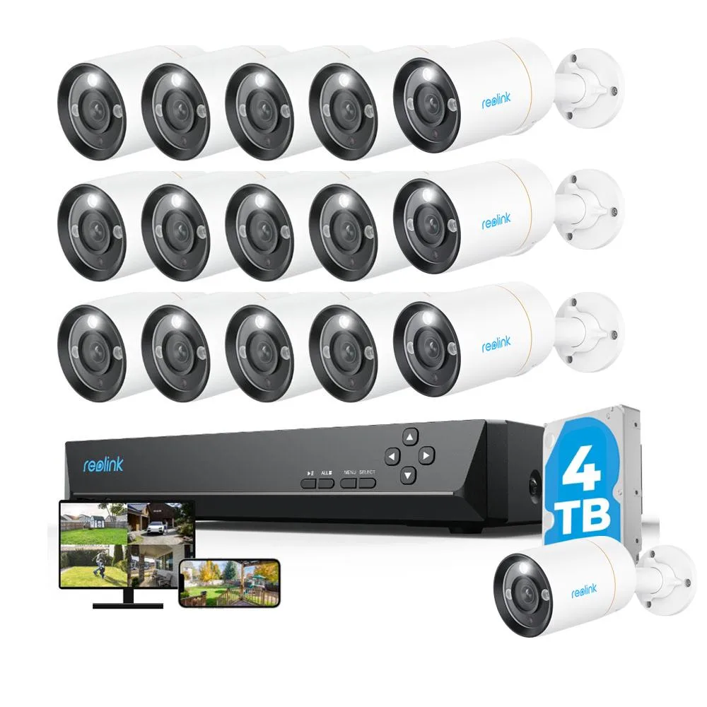 Reolink Reolink 16CH 12MP PoE NVR Kit 16 Camera 4TB — 商品照片