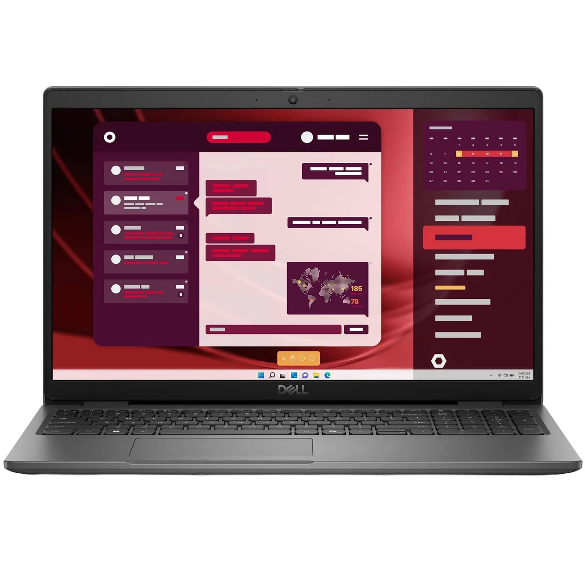 DELL DELL Latitude 3550 15.6" laptop i7-1355U 16GB 512GB SSD Windows 11 Pro Soft Charcoal 7CCG9 — photo du produit