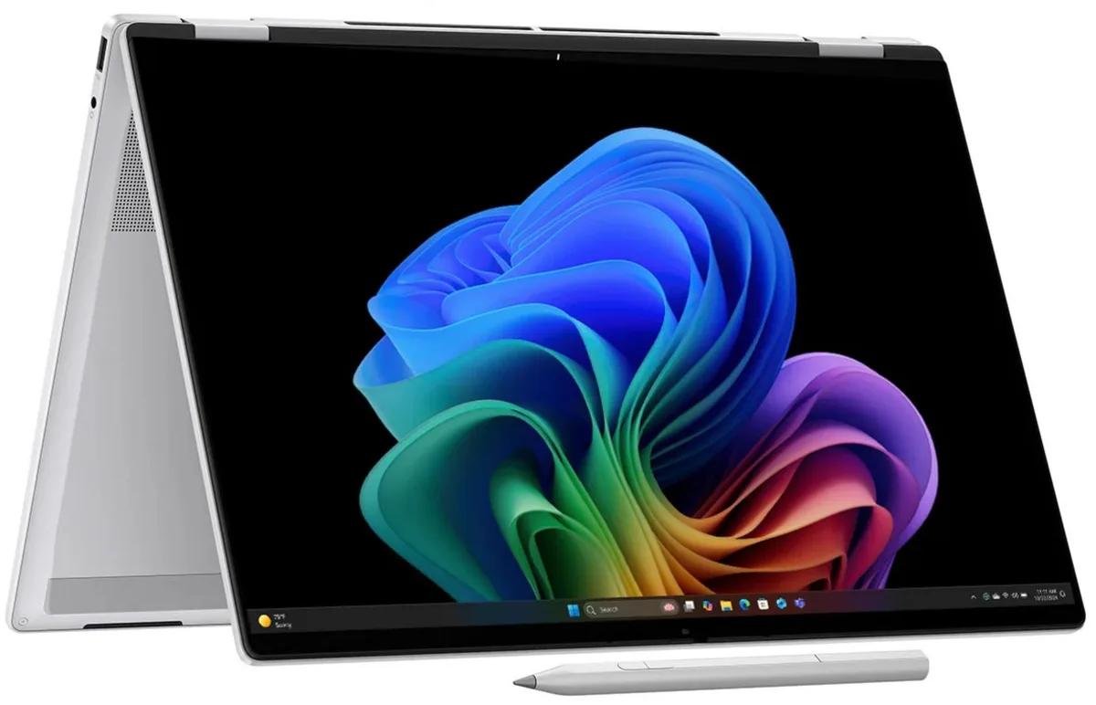 HP HP OmniBook 7 Flip 16 laptop Ultra 7 258V 32GB 1TB 16" 3k OLED 120Hz Silver — photo du produit