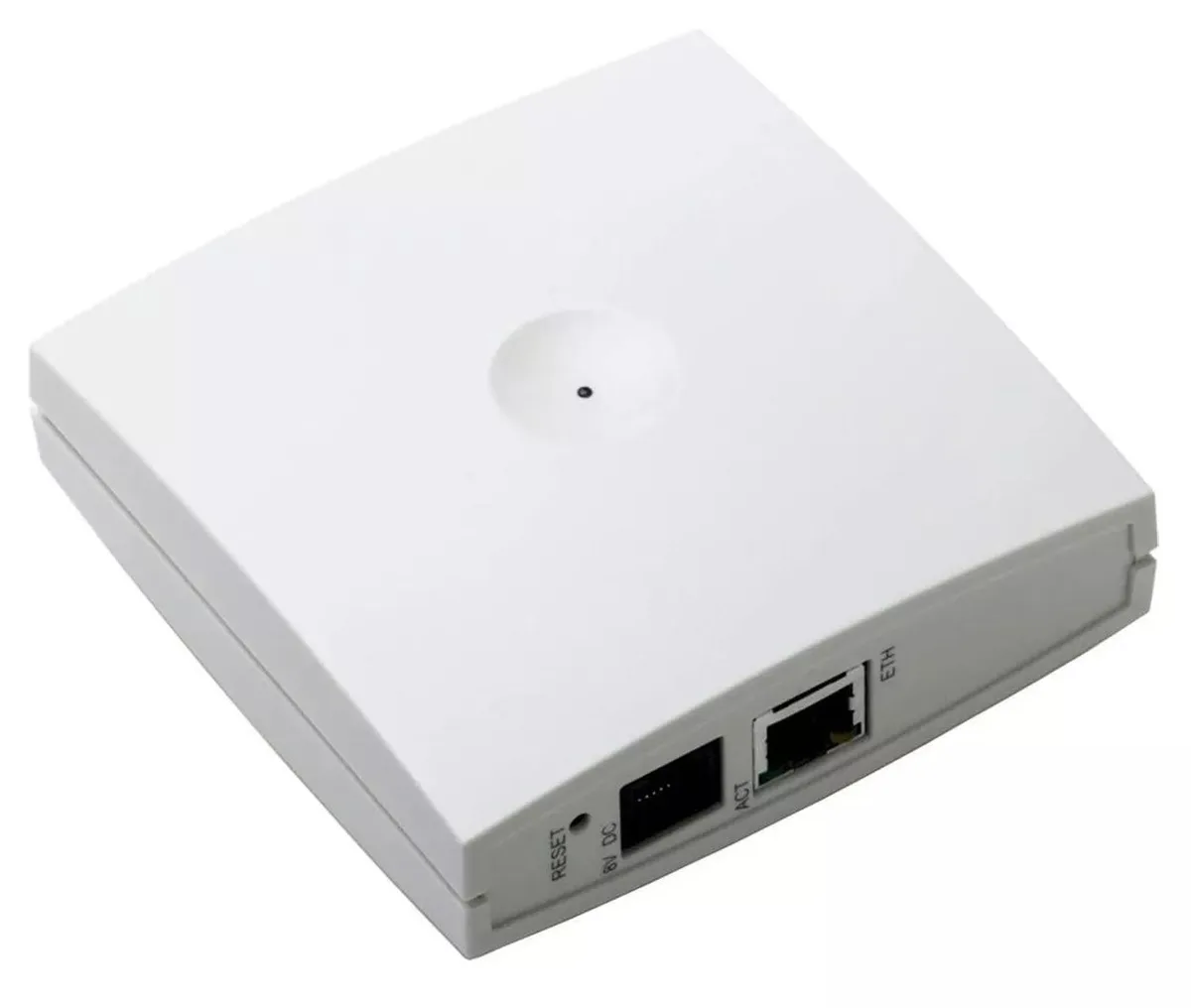 White rectangular IP-DECT server 120g 1.69 by 3.94 inches