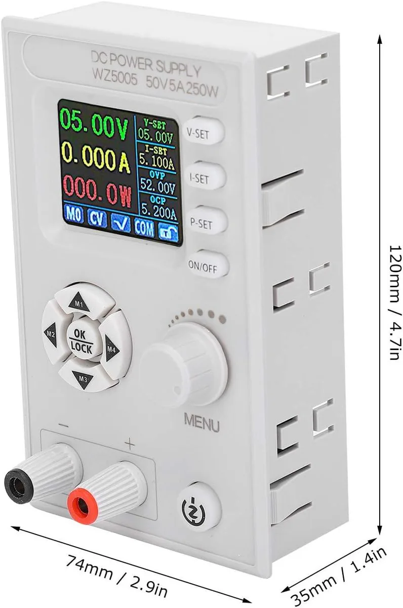 myVolts myVolts WZ5005 DC power supply 0-50V 5A 250W 1.8" LCD — product photo