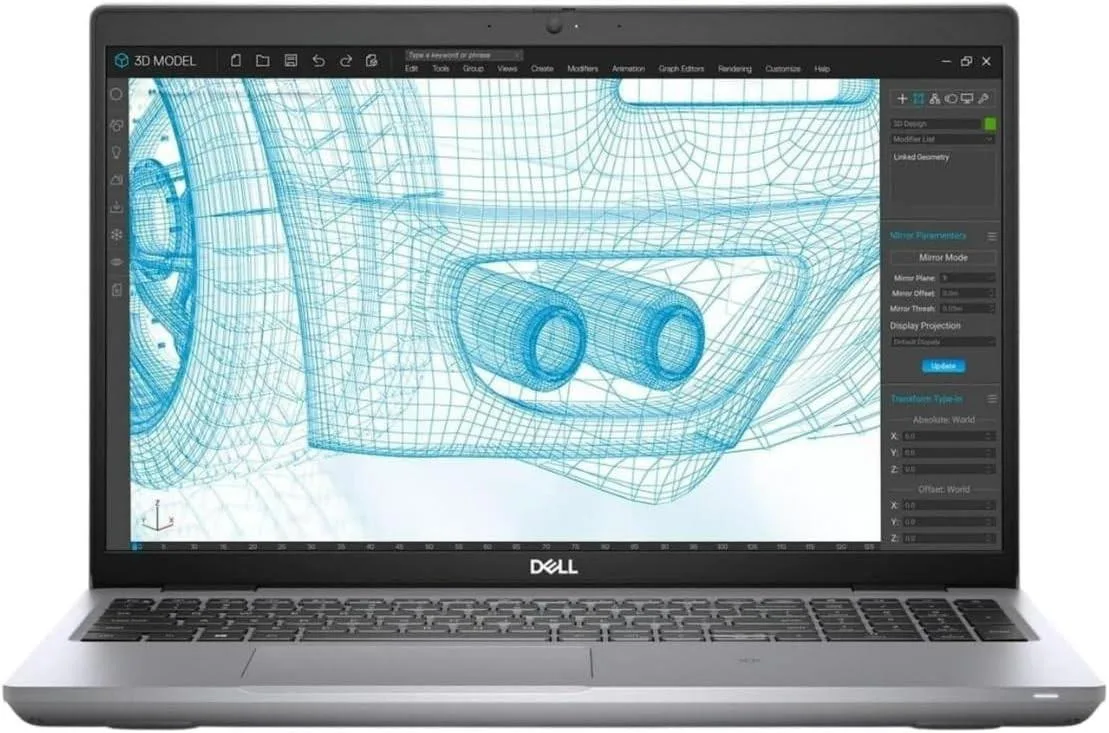 DELL DELL Precision 3561 laptop i7-10850H 32GB 512GB T1200 15.6 FHD — product photo