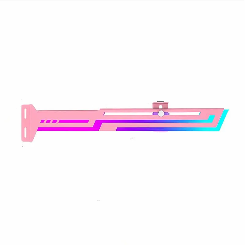 Bailink Bailink 2026 Updated ARGB GPU Support Bracket The Pink One video card accessory — 제품 사진