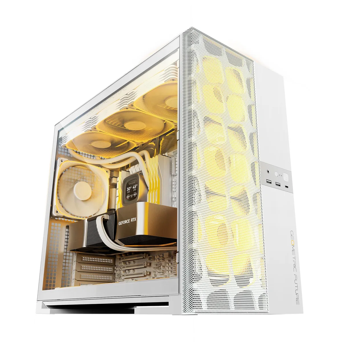 Geometric Future Geometric Future M5 Vent White PC case — product photo