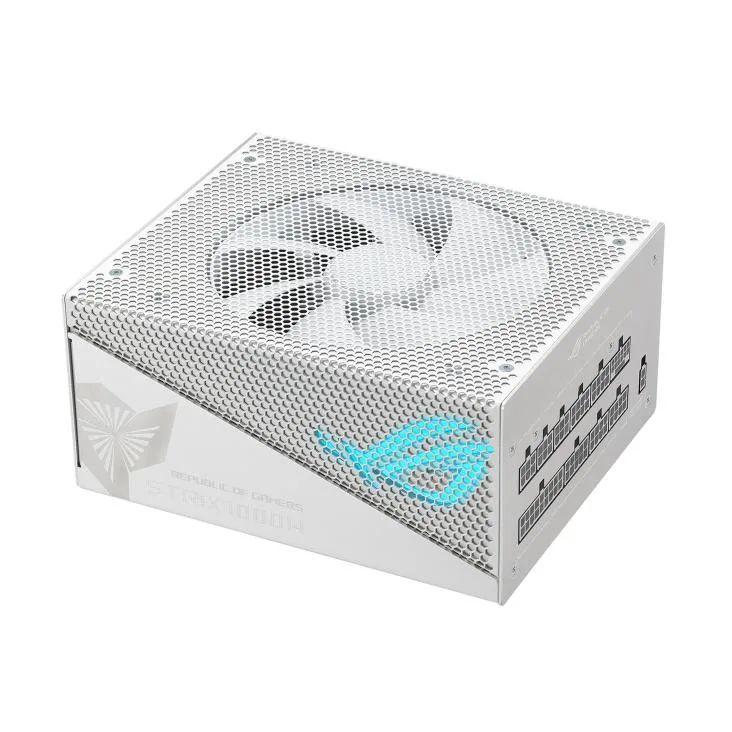 ASUS ASUS ROG STRIX 1000W Gold Aura Snow Edition power supply — photo du produit