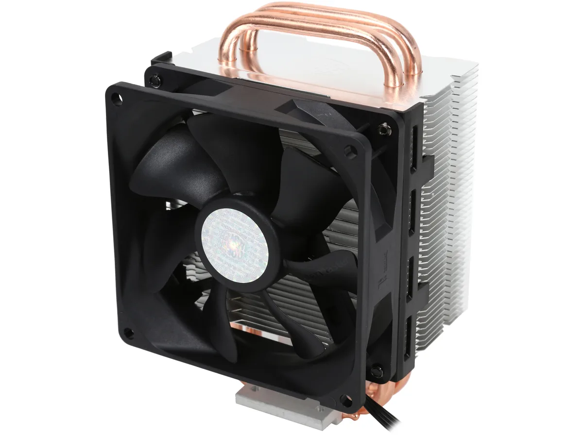 Cooler Master Cooler Master Hyper T2 RR-HT2-28PK-R1 CPU cooler 92mm PWM fan 2 heat pipes 140mm height — foto del prodotto