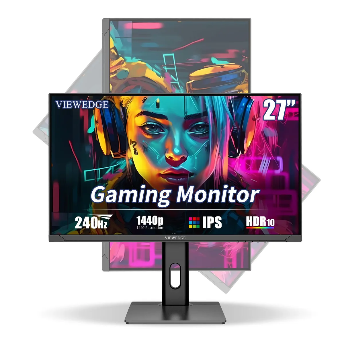 VIEWEDGE VIEWEDGE CS27QM 27" 2560x1440 240Hz 1ms IPS gaming monitor — toote foto