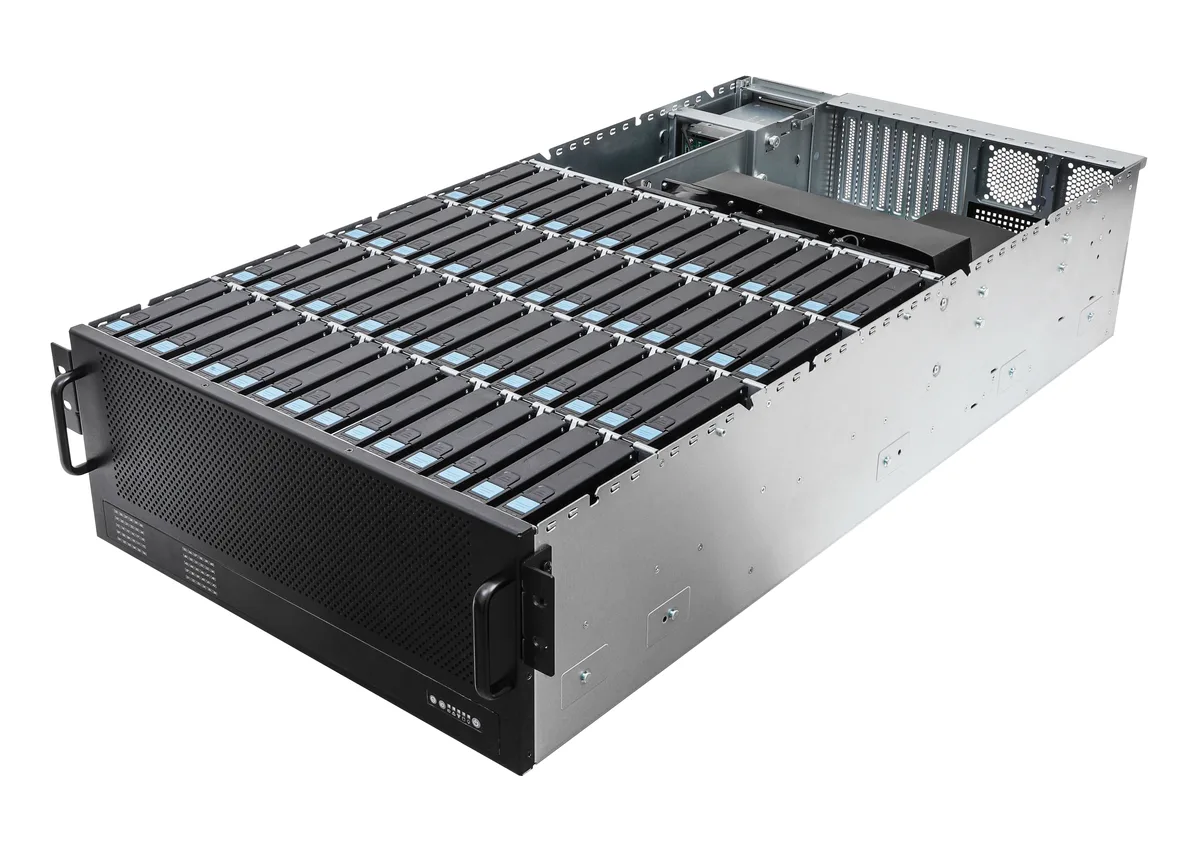 ASRock Rack ASRock Rack 4U60L8E-GENOA/2T barebone server 4U 60-bay 800W — vörumynd