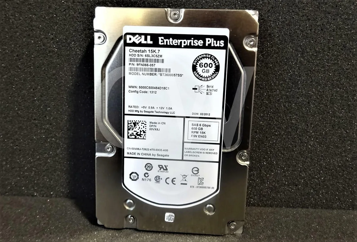 DELL DELL 600GB 15000RPM 3.5" SAS 6Gb/s ST3600057SS — 제품 사진
