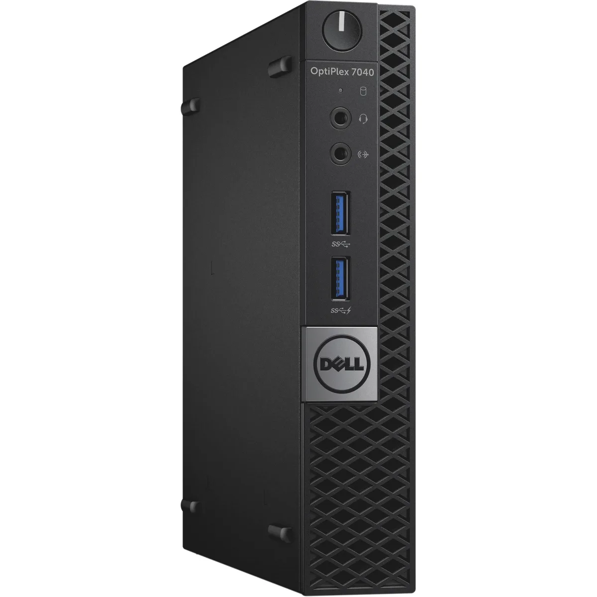 DELL DELL OptiPlex 7040 Micro Tower i7-6700T 2.8GHz 8GB 256GB SSD Win10 Pro Black — product photo