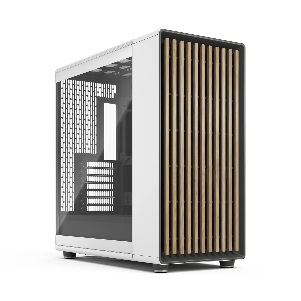 Fractal Design Fractal Design North XL RC FD-C-NOR1X-06 Chalk White PC case — 商品写真