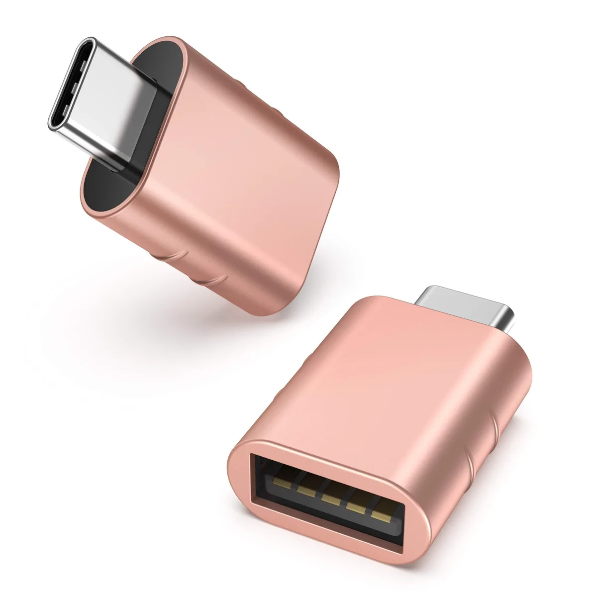 Syntech M3.6 USB 3.0 to USB-C Adapter Rose Gold — vörumynd