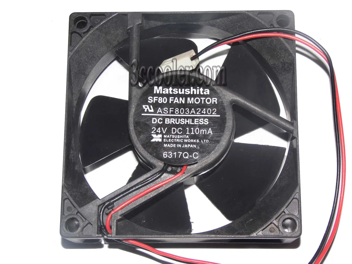 OEM Industries OEM Industries ASF803A2402 80mm 24V 2 Pin CPU cooler — תמונת המוצר
