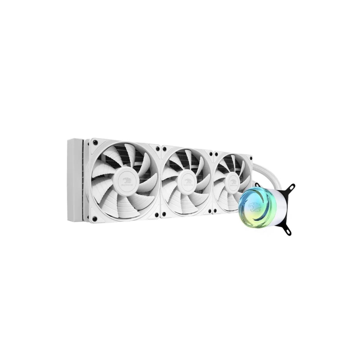 iBUYPOWER iBUYPOWER AW4 360mm AIO Liquid Cooler White — Produktfoto