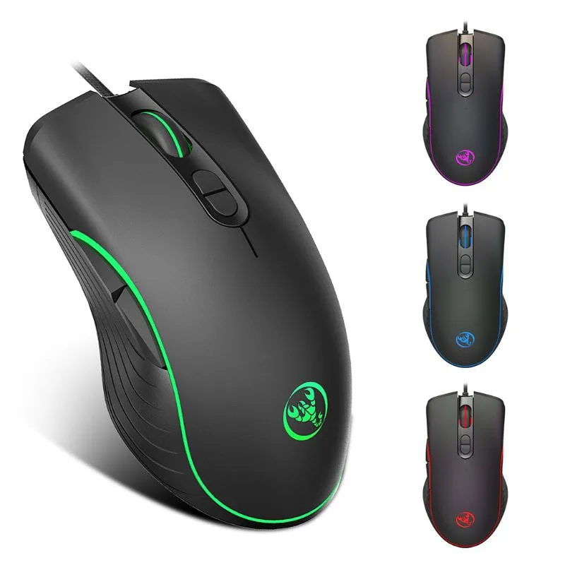 Hitoor Hitoor Gaming Mouse 7 Buttons 6400 DPI Wired RGB Black — foto del producto