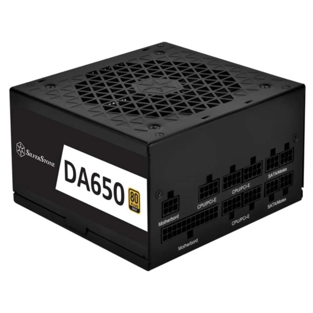 Silverstone Technology Silverstone Technology DA650-G 650W ATX power supply — photo du produit
