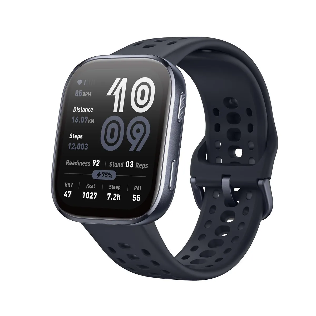  Amazfit Bip 6 Smart Watch 44mm Black 1.97" AMOLED GPS Bluetooth 14-day battery — fotografie produktu
