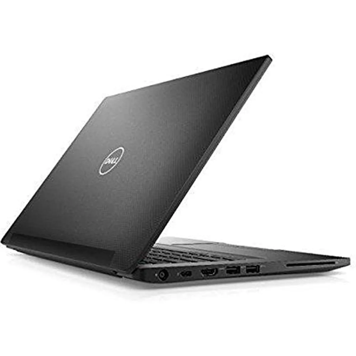 Black Dell Latitude 7480 14 inch laptop closed