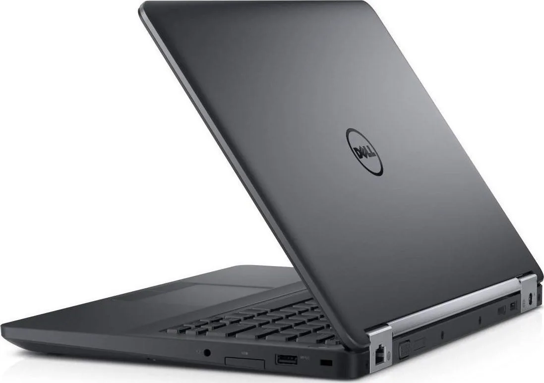 Silver Dell Latitude E5470 14 inch business laptop closed