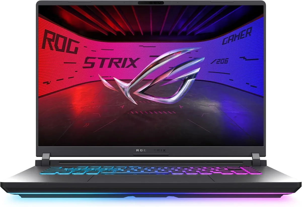 ASUS ROG Strix G16 gaming laptop in Eclipse Gray finish